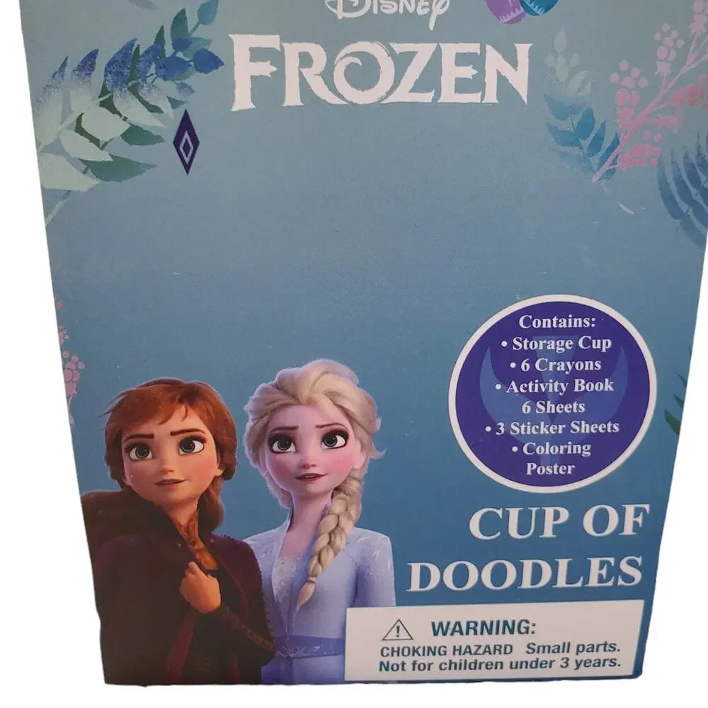 Disney Frozen Cup of Doodles Disney Frozen Art Projects Crafting Project For Kid